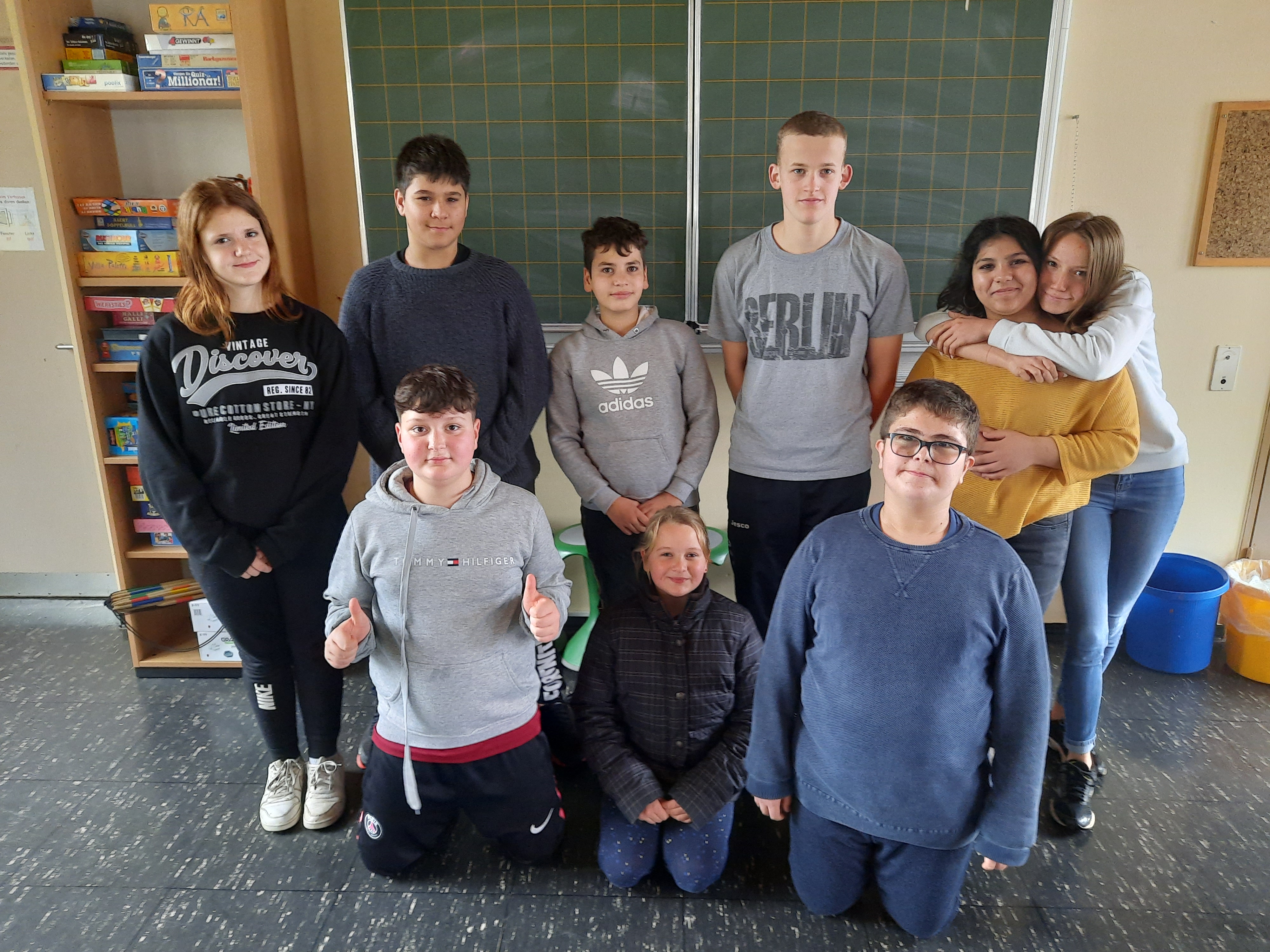 Klassensprecherinnen und Klassensprecher im Schuljahr 2022-23